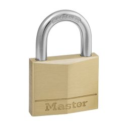 Kłódka mosiężna 40 mm Masterlock 140EURD 6 mm grubości Kłódka mosiężna 40 mm Masterlock 140EURD 6 mm grubości