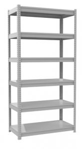 Regał magazynowy metalowy na wcisk RMM 316 MALOW stabilny gł.35cm