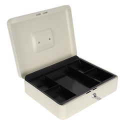 Kasetka na pieniądze do sklepu z zamkiem cylindrycznym i wyjmowaną tacą Cashbox 5030 Kasetka na pieniądze do sklepu z zamkiem cylindrycznym i wyjmowaną tacą Cashbox 5030