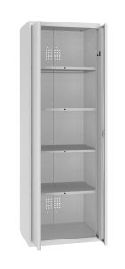 Metalowa szafa socjalno gospodarcza z półkami MSU 60 600mm Metalowa szafa socjalno gospodarcza z półkami MSU 60 600mm