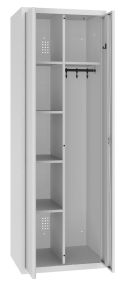 Metalowa szafa socjalno gospodarcza z wieszakami MSU 61 Metalowa szafa socjalno gospodarcza z wieszakami MSU 61