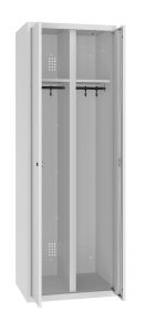 Szafa metalowa ubraniowa z 2 przedziałami na klucz MSU 63 Szafa metalowa ubraniowa z 2 przedziałami na klucz MSU 63