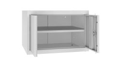 Szafka metalowa MSU 66 nadstawka na szafę z półką Szafka metalowa MSU 66 nadstawka na szafę z półką