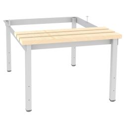 Podstawa w wersji ekonomicznej do szafy ubraniowej bhp P 323 W 60cm siedzisko stałe Podstawa w wersji ekonomicznej do szafy ubraniowej bhp P 323 W 60cm siedzisko stałe