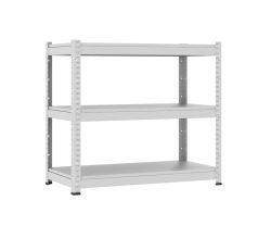 Regał magazynowy metalowy na wcisk RMM 302 MALOW stabilny gł.50cm