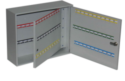 Metalowa szafka na 120 kluczy z haczykami SK 120