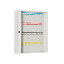 Przeszklona szafka na 40 kluczy z haczykami SK 40/s