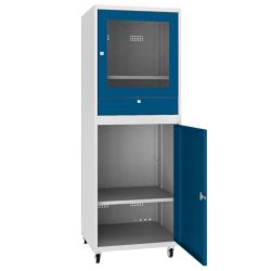 Szafka przemysłowa na komputer na kółkach SMK 1A Szafka przemysłowa na komputer na kółkach SMK 1A