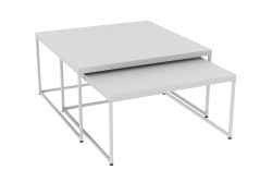 Stolik kawowy 80 x 80 STK2 blat melamina regulacja wysokość 1cm Stolik kawowy 80 x 80 STK2 blat melamina regulacja wysokość 1cm