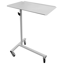 Szary stół medyczny chirurgiczny do instrumentowania STL 201