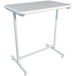 Stolik przyłóżkowy medyczny w kolorze białym na akcesoria medyczne Promet MD SM N Stolik przyłóżkowy medyczny w kolorze białym na akcesoria medyczne Promet MD SM N