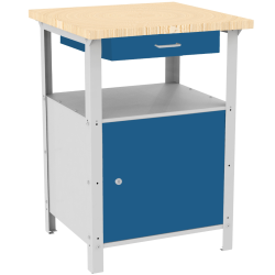 Mały stół warsztatowy ślusarski do garażu STW 111 - 60cm szer.