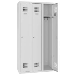 SUM 330 W Potrójna szafa pracownicza BHP do szatni SUM 330 W Potrójna szafa pracownicza BHP do szatni