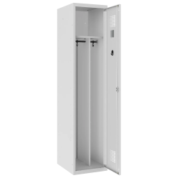 Pojedyncza szafa socjalna z przegrodą w środku SUM 410 W ST Pojedyncza szafa socjalna z przegrodą w środku SUM 410 W ST