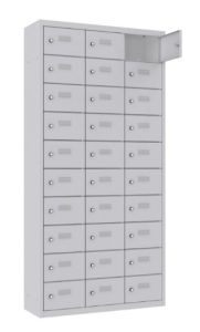 Stojąca szafka śniadaniowa na stołówkę - 30 skrytek MSus 3310 ST