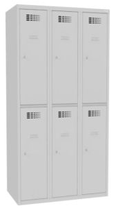 Metalowa szafa na podręczniki dla 6 uczniów SUS 332 W Metalowa szafa na podręczniki dla 6 uczniów SUS 332 W