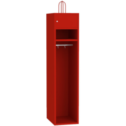 Metalowa szafa strażacka dla remiz Sus 41- 120 cm skrytka 1 Metalowa szafa strażacka dla remiz Sus 41- 120 cm skrytka 1