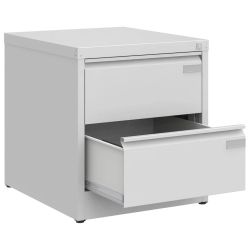 Metalowa szafa kartotekowa dwie szuflady format A5 SZK 304/2 ST