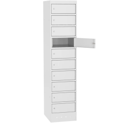 Metalowa szafa do przechowywania tabletów i telefonów na klucz SZNL 4110 bez ładowania Metalowa szafa do przechowywania tabletów i telefonów na klucz SZNL 4110 bez ładowania