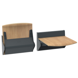 Siedzisko na korytarz TPS2A Straponten dąb automatyczne Siedzisko na korytarz TPS2A Straponten dąb automatyczne