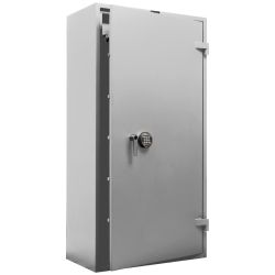 Sejf na broń palną z zamkiem elektronicznym Valberg ASG Combi w kolorze jasnoszarym, klasa I