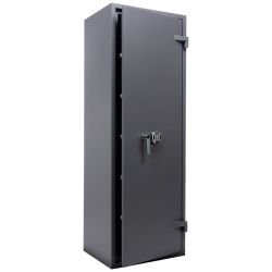 Sejf ognioodporny na broń z zamkiem elektronicznym Valberg ASG WS8 koloru grafitowego Klasa I