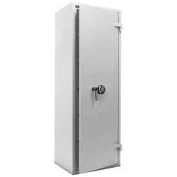 Sejf na broń myśliwską z zamkiem elektronicznym Valberg ASG WS8 kolor RAL 7035 jasnoszary klasa I