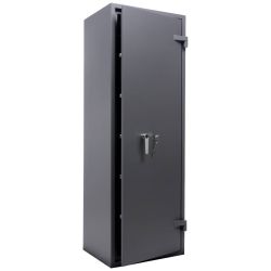 Sejf na broń palną z 8 uchwytami i zamkiem kluczowym Valberg ASG WS8 klasa I kolor grafit RAL 7024