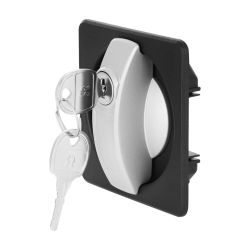 Zamek kwadratowy do szaf metalowych RONIS 23500 Zamek kwadratowy do szaf metalowych RONIS 23500