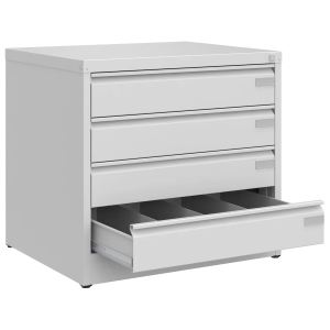 Metalowa szafa kartotekowa do biura SZK 103 ST z 4 szufladami