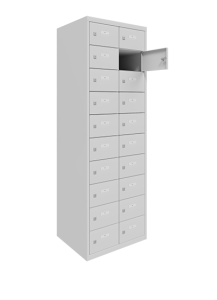 Stojąca szafka śniadaniowa na stołówkę - 20 skrytek MSUS 4210 ST