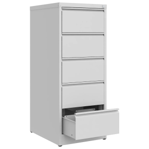 METALOWA SZAFKA NA 2 RZĘDY KARTOTEK NA KLUCZ SZK 320 ST malow