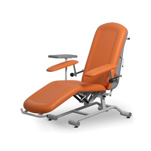 Fotel zabiegowy do dializ, pobrań krwi i przeprowadzania badań pacjenta FoZa Dona