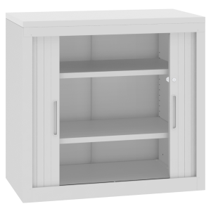 Metalowa szafka przybiurkowa z drzwiami żaluzjowymi Sbm 701 