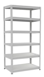 Regał magazynowy metalowy 6 półkowy RMM 319 wysoki 2210mm