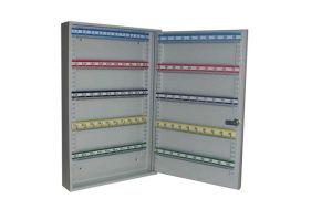 Szafa na klucze zamykana, ruchome haczyki SKR 100