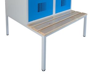 Podstawa do szafy ubraniowej bhp P 431 W 120cm siedzisko stałe
