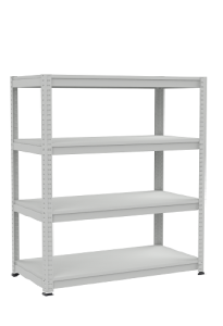 Regał magazynowy metalowy na wcisk RMM 310 MALOW stabilny gł.35cm