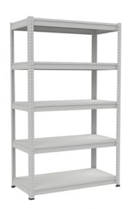 Regał magazynowy metalowy na wcisk RMM 314 MALOW stabilny gł.35cm