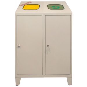 Kosz do segregowania odpadów MPO 02R z ramą na worki