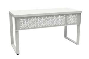 Biurko 140 x 60 Fusion Malow blat melamina wysokość 76 cm