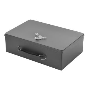 Kasetka metalowa na dokumenty A4 i rzeczy osobiste