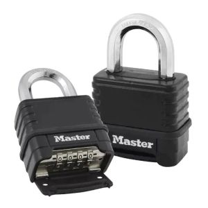 Kłódka obudowana gumą na szyfr - BOR/OCT 50mm M178EURD 9mm MasterLock