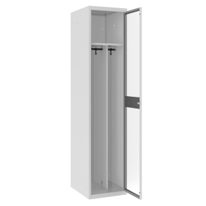 Szafa z przegrodą wewnętrzną MSUM 410 plexi