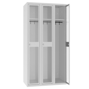 szafy metalowe MSUM 330 z wieszakami