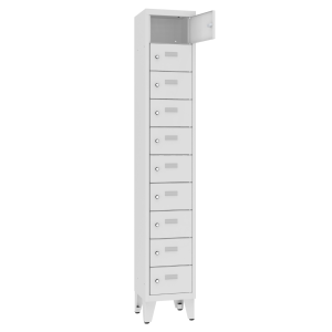 Szafa z metalu śniadaniowa osadzona na nogach