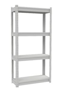 Regał magazynowy skręcany metalowy RMM 202 MALOW stabilny gł.30cm