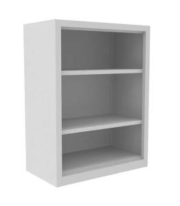 Niski regał zamknięty z dwiema półkami przestawnymi RZ 102 LX