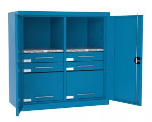 Metalowa szafa warsztatowa z podziałem SL 162.06 100x120cm