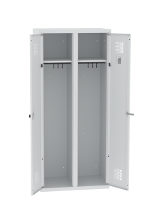 Szafa ubraniowa SUM WZD 420 z dwoma komorami pracowniczymi